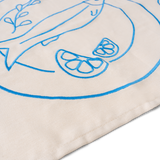 Placemats set vis borden