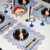 100% linnen servetten set "dinner on me"