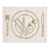 Placemats set bistro borden