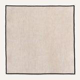 100% Linen napkins beige - set of 2