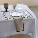 100% Linen napkins beige - set of 2